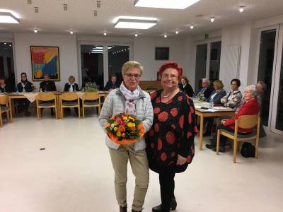 Annelie Hensel und Ilse Lorenz
Kreisversammlung 2017